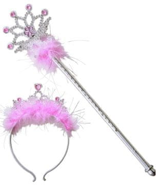 Widmann Set Tiara i Čarobni Štapić s Perjem