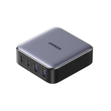 Ugreen Nexode punjač, 65 W, 4 izlaza, GaN, crni (90747)