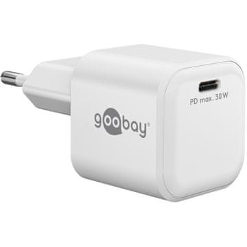 Goobay USB-C GaN 30W bijeli brzi punjač