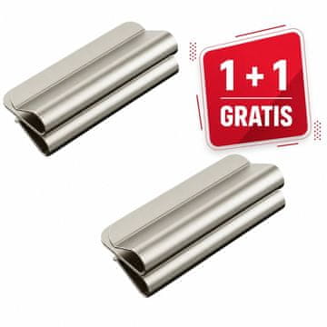 Cool Mango kopče za zavjese, magnetni držač tkanine, metal, 2 komada (1 + 1 GRATIS) - MagClip