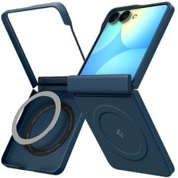 Spigen Air Skin Aramid maska za telefon Samsung Galaxy Z Flip8, plava (ACS11514)
