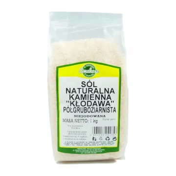 Prirodna kłodawska sol, polukrupna, 1 kg
