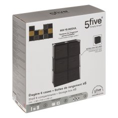 5Five® Modularna polica Cube sa 6 spremnika