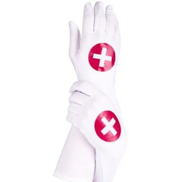 4U Duge bijele medicinske rukavice - Medicinske rukavice 40 cm S-L (univerzalne)