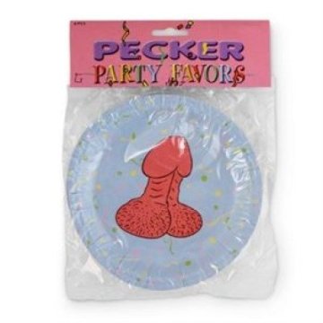 Seven Creations Pločice za penis - Pecker Party Favors 6 kom.