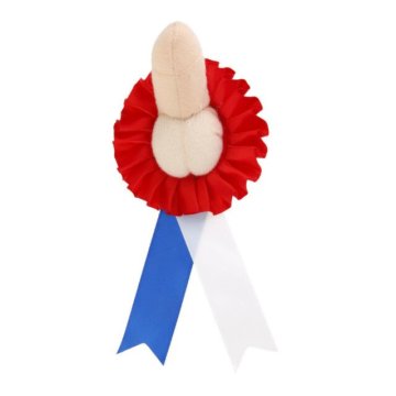 4U Pin-on Cotillion - Nagrada za nagradu za penis - vrpca Willy