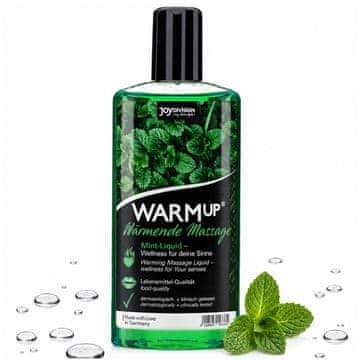 Joy Division Ulje za masažu s toplim okusom mente WARMup Mint 150 ml