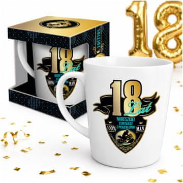 BG Velika šalica za dječakov 18. rođendan Royal Edition 480 ml