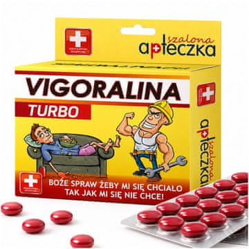 Mo Smiješne čokoladne Vigoralina Turbo tablete Smiješan poklon