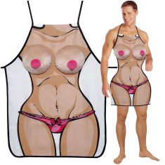 You2toys Smiješna kuhinjska pregača s plišanim grudima Pregača za grudi