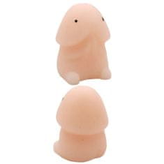4U Mini mekana igračka za penis protiv stresa za stiskanje, smiješan poklon