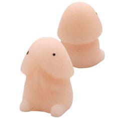 4U Mini mekana igračka za penis protiv stresa za stiskanje, smiješan poklon