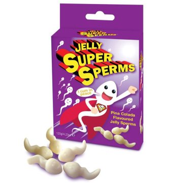 Spencer & Fleetwood Želei od sperme s okusom ananasa Jelly Super Sperms 120 g smiješni poklon