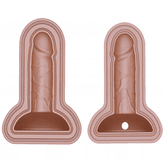 4U Silikonski kalup za penis u obliku leda 1 kom. Ledeni penis za zabave za piće