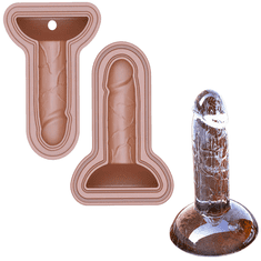 4U Silikonski kalup za penis u obliku leda 1 kom. Ledeni penis za zabave za piće