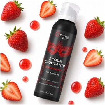 Orgie Acqua Croccante jagoda šumeća masažna pjena 150 ml