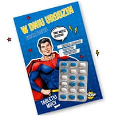 4U Rođendanska čestitka za muškarca "Super Guy" Dodatak sreći