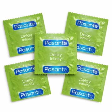 Pasante Kondom za odgađanje s lidokainom 1% Delay Infinity 5 kom.