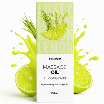 Satisfyer ulje za masažu s limunskom travom 250 ml