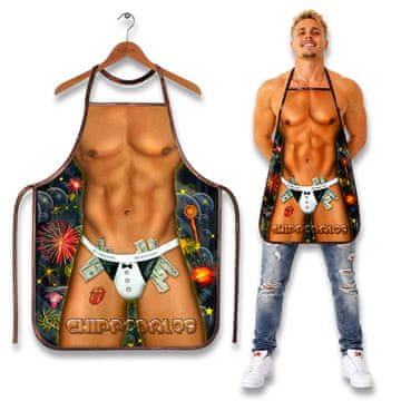 Pregača Chippendales - seksi muški dizajn i duhovit poklon