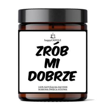 Sojina svijeća "Učini mi dobro" - zabavan poklon za nju i njega