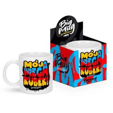 GS Mega keramička šalica s printom Moja Mega Mug 800 ml - Limitirano izdanje