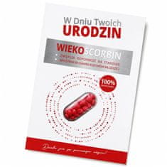 4U Wiekoskorbin rođendanska čestitka - Dodatak mladosti i dobrog humora