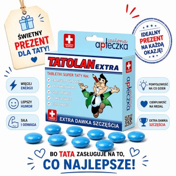 Mo TATOLAN Čokoladne kapi Dodatna doza sreće Smiješan poklon za tatu