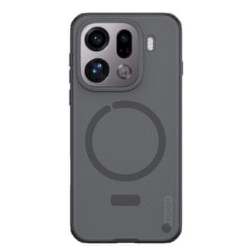Nillkin Frosted Shield Pro MagSafe maskica za Oppo Find X9 Pro - prozirna / crna