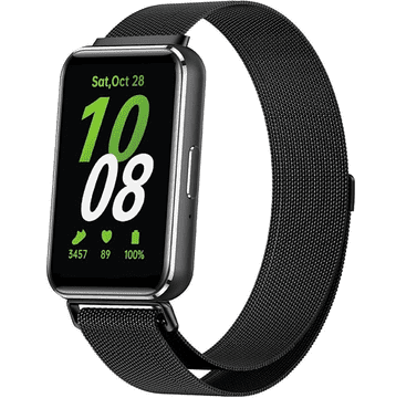 GS Milanska narukvica za Samsung Galaxy Fit 3, crna
