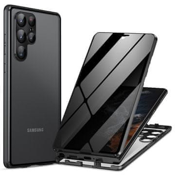 Overboard Futrola za Samsung Galaxy S24 Ultra, dvostruko zaštitno staklo, crna