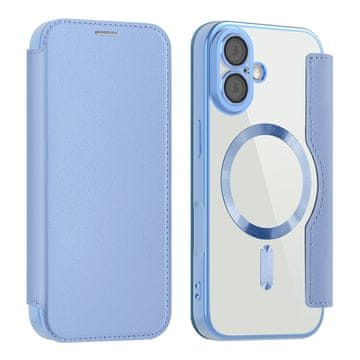 GS Preklopna futrola za iPhone 17, RFID novčanik MagSafe sa zaštitom za kameru, plava