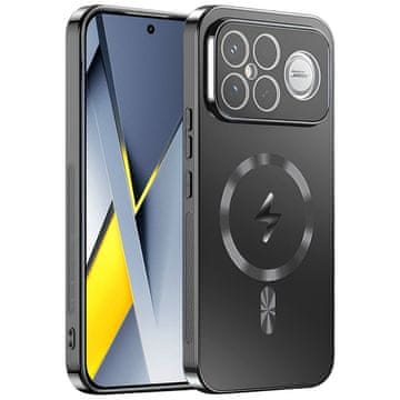 GS Zaštitna futrola za Xiaomi Poco F8 Ultra, za MagSafe, crna