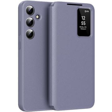 GS Smart View novčanik na preklop za Samsung Galaxy S24, ljubičasta