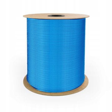 DQ-PP POLYPROPYLENSEIL - 5mm - 20m - BLAU - Traglast bis 244 kg Flechtleine Textilseil Schnur Rope Kordel Kunststoffseil geflochten
