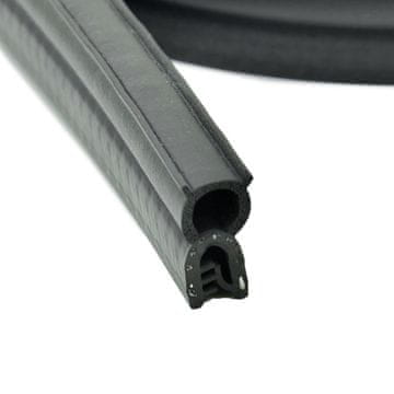 DQ-PP 15m Kantenschutzprofil UKT-32 9x22mm Mehrzweck - Autodichtung Fassungsprofil Kederband U-Profil Stahleinlage
