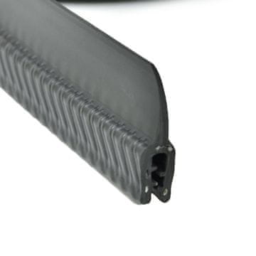 DQ-PP 15m Kantenschutzprofil UKT-45 10x33mm Mehrzweck - Autodichtung Fassungsprofil Kederband Stahleinlage