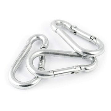 [DQ-PP] 11mm FEUERWEHR KARABINERHAKEN STANDARD - 5 Stück Karabiner verzinkt