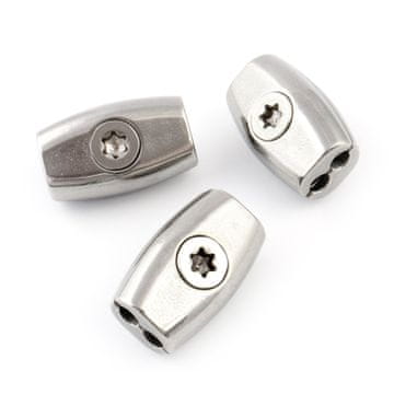 10 x SEILKLEMME EIFORM EDELSTAHL 3mm Drahtseil Klemmen VA Klemme Niro Nirosta V4Aklemme Stahlseil Seil Draht Stahl Drahtseil Klemmen VA Klemme Niro Nirosta V4A
