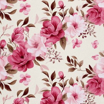 VANJSKI DECOSTOFFE OXFORD - Blumen- DX2033