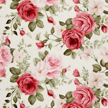 VANJSKI DECOSTOFFE OXFORD - Blumen- DX2057