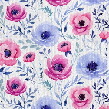 VANJSKI DECOSTOFFE OXFORD - Blumen- DX2106