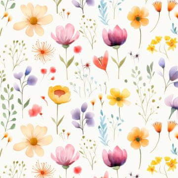 VANJSKI DECOSTOFFE OXFORD - Blumen- DX2120