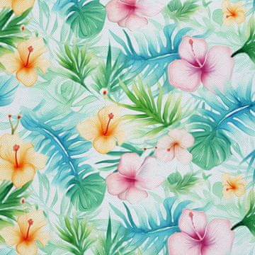 VANJSKI DECOSTOFFE OXFORD - Blumen - DX2177