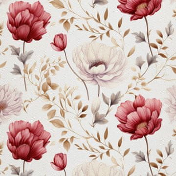 VANJSKI DECOSTOFFE OXFORD - Blumen - DX2180