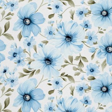 VANJSKI DECOSTOFFE OXFORD - Blumen - DX2192