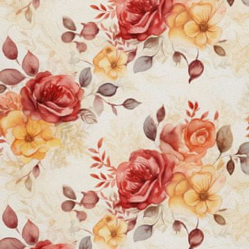 VANJSKI DECOSTOFFE OXFORD - Blumen - DX2250
