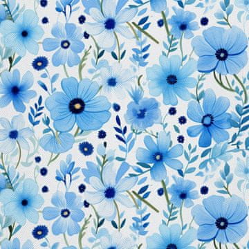 VANJSKI DECOSTOFFE OXFORD - Blumen - DX2293