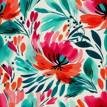 VANJSKI DECOSTOFFE OXFORD - Blumen - DX2399