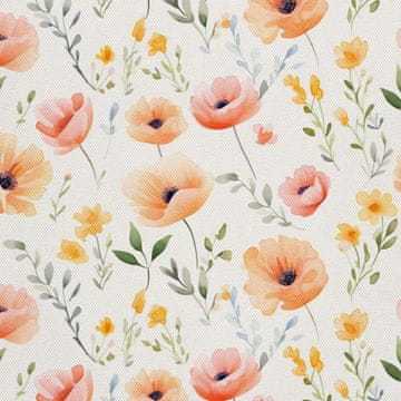 VANJSKI DECOSTOFFE OXFORD - Blumen - DX2417